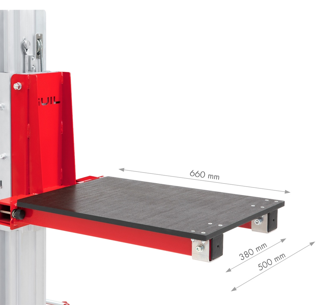 Pianale in legno 660 x 500 mm ACT-04/M 1