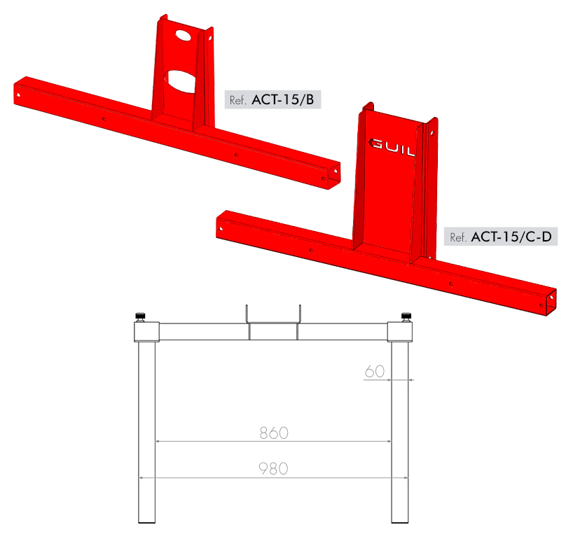 Allargatore forche ACT-15 1