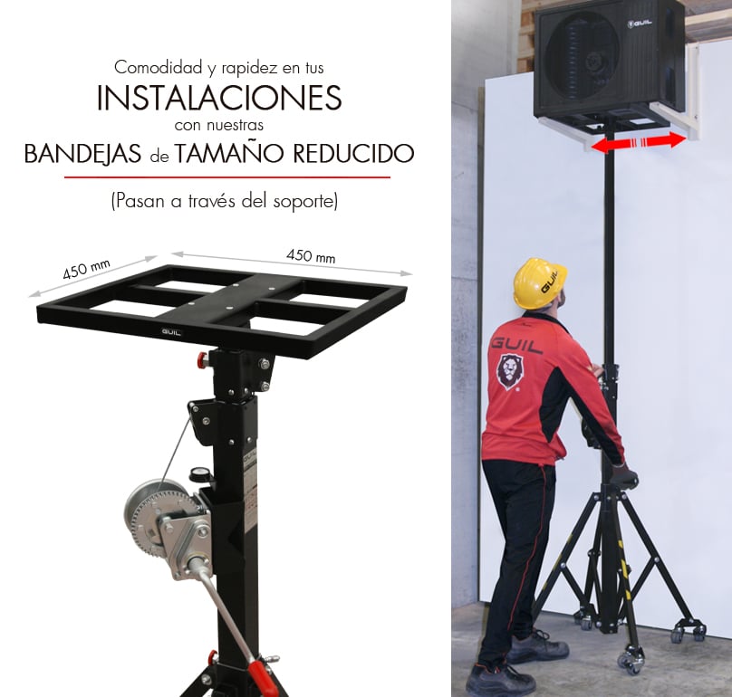 Vassoio quadrato 450 x 450 mm BC-06 1