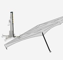 Accessorio: Adattatore per montaggio tensostrutture ADT-100